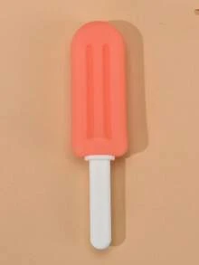 1pc Ice Cream Shaped Oral Chewing Stick For Invisible Braces Jaw Muscle Exercise, Suitable For Men And Women Daily Use, Travel Toothbrush - Multicolor - View 4