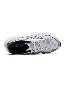 Adidas 男士 2026 春季 TECHNOCHAOS 2000 極簡舒適休閒日常運動跑步鞋 HQ7282 - 白/白/一號黑 - 查看 9