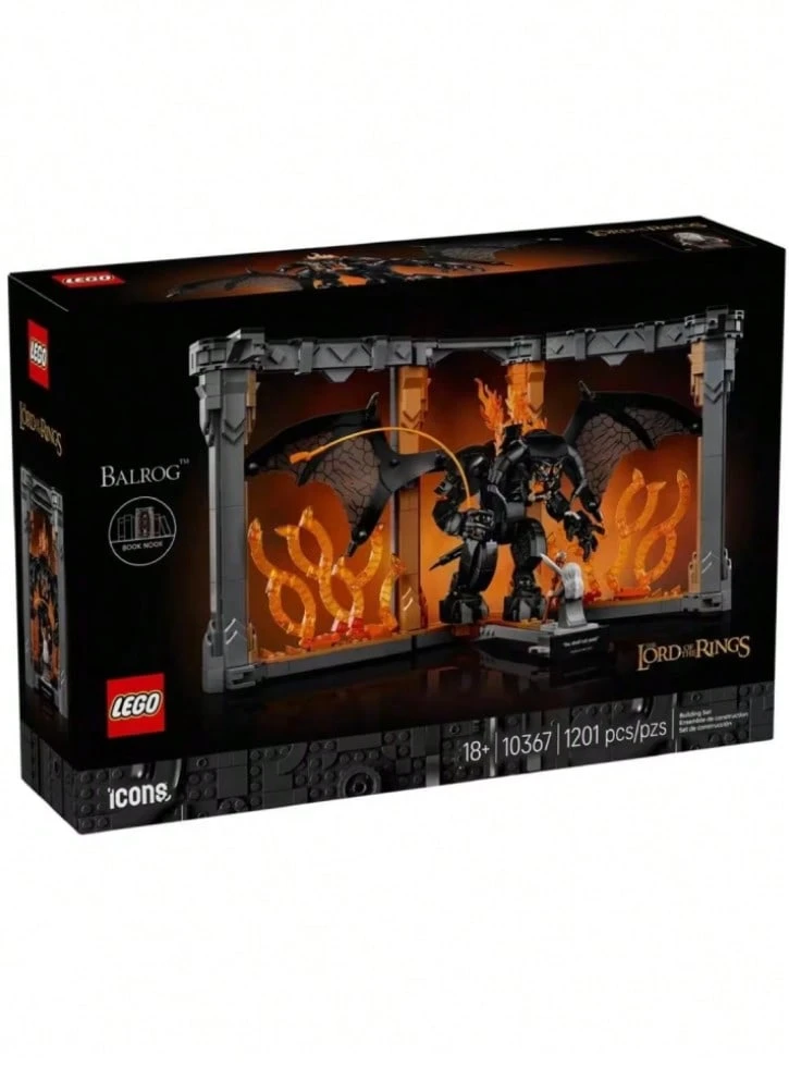 LEGO Icons The Lord Of The Rings Balrogtm Book Nook (10367) - 彩色 - 查看 1