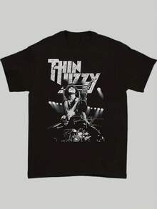 Men T-Shirts - Black - View 1