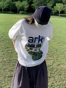 Women T-Shirts - 白色 - 查看 5