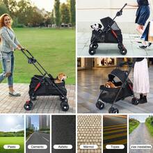 Pet Strollers - Black - View 6