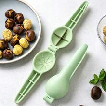 Chestnut Opener Tool, Chestnut Cracker, Peeling Raw Chestnuts, Household Walnut Cracker, Shell Peeling Clamp - Green - View 5
