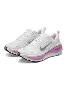 Jordan Women's Running Shoes W NIKE VOMERO PLUS 26 Summer Comfortable Outdoor Commute Sports Shoes HV8154-110 - White/Metallic Silver/Light Lilac - View 8