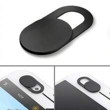 Pelindung Kamera Ponsel Laptop Tablet [5 buah], Pelindung Webcam Ultra Tipis Cocok Untuk Laptop, Komputer, Ponsel, Lindungi Privasi dan Keamanan Anda [Hitam] - MultiWarna - View 2