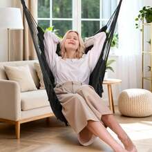 Patio Lounge Chair & Swing Chair - Dark Gray - View 3