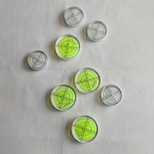 Round Bubble Level With Scale, Bubble Micro Level, Suitable For Turntable, Camera, Record Player, Tripod, Telescope Leveling Detection - Measurement Tool Gift - Round - View 2