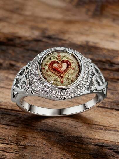 1pc Elegant Ring, Women's Wedding Anniversary Accessory Gift