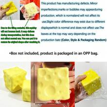 1 pièce Éponge squishy en PU fromage à rebond lent, ornement de bureau anti-stress, cadeau de fête, fantôme effrayant d'Halloween, citrouille, œuf de Pâques, décoration printanière, style aléatoire - Multicolore - Voir 9