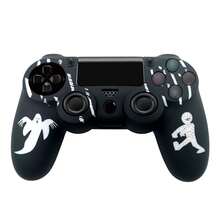 Compatible With PlayStation4, 1pc Halloween Element Laser Engraved Pattern Game Protective Case, Anti-Scratch Anti-Slip Anti-Sweat Anti-Drop, Enhances Gaming Operation Feel And Experience - View 9