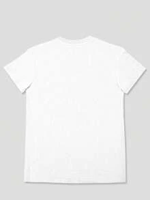 T-shirts för män - Vitt - Visa 4