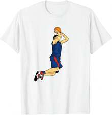 Women T-Shirts - 白色 - 查看 1