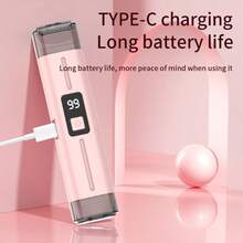 2-In-1 Dual-Head Electric Shaver For Women, Cordless Bikini Trimmer, Gentle Touch, Wet & Dry Waterproof Design, USB Rechargeable, Suitable For Bikini Line, Underarms, Legs And Full Body Hair Removal, Portable Travel Epilator - View 7