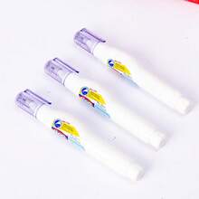 Quick-Dry White Correction Pen, Portable Liquid Correction Fluid, Student School Office Stationery - 4-pack - View 1