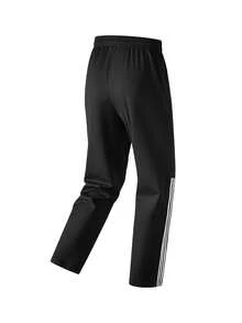 Men's Casual Loose Straight Leg Sweatpants, Fashionable Sports Long Pants, Spring/Autumn - Black - View 7