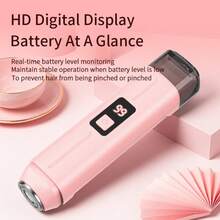 2-In-1 Dual-Head Electric Shaver For Women, Cordless Bikini Trimmer, Gentle Touch, Wet & Dry Waterproof Design, USB Rechargeable, Suitable For Bikini Line, Underarms, Legs And Full Body Hair Removal, Portable Travel Epilator - View 9