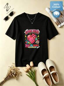 Women T-Shirts - 黑色 - 查看 2