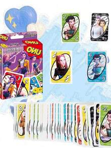1pc Fashion K-POP Customized , Street Style Character Printed Design, Full Set Of Standard Number Function Cards, Boxed Compact Portable Easy To Store And Carry, Multiplayer Party Home Travel Multi-Scenario, Simple Easy-To-Understand Gameplay No Learning Required, Leisure Stress Relief Pass Time, Thickened Card Quality Excellent Resistance To Bending And Fading, Eye-Catching Appearance High Recognition, Easily Lively Party Atmosphere, Eliminate Social Awkwardness, Friend Competition Interaction Fun, Enthusiast Daily Portable Entertainment, Home Relaxation Essential Desktop Card Game - Multicolor - View 10