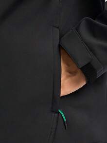 Adidas 男士 TH 軟殼連帽梭織外套 KR2496 - 黑色 - 查看 5