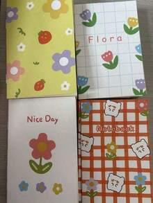 10PCS/Cute Mini Pocket Notebooks For Back To School Season, Cartoon Animal And Floral Pattern Exquisite Diary, Portable Memo Notebook, Suitable For Teenagers, Students, Office Stationery And Daily Note Pads - Multiple Styles - View 6