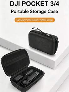 Hard Shell Storage & Carrying Case For Osmo Pocket 4 / Pocket 3 Handheld Gimbal Camera, Shockproof, Pressure-Resistant, Moisture-Proof, Waterproof, Portable Travel Bag, Fits Entire Camera And Accessories, Suitable For Outdoor Shooting - View 1