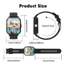 Kids Smart Watch: Supports Wireless Calling, Pedometer, Music Control, Remote Camera, Alarm Clock And More. Compatible With Android/IOS Phones, Equipped With 260mAh Battery. - Multicolor - View 7