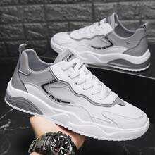 Men Sneakers - 5811 White and Blue - View 4