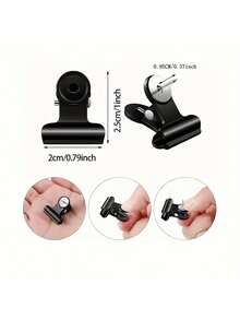 Corkboard Clips With Push Pins, Designed To Securely Hold Photos, Crafts And Office Documents, Suitable For Bulletin Boards, Photo Display Clips, And Various Home And Office Supplies, Can Be Used As Photo Display And Bulletin Board Clips. - Multicolor - View 2