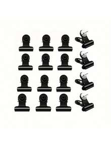 10/1pc Cork Board Clips With Push Pins, Designed To Securely Hold Photos, Crafts And Office Documents, Holiday Party Clips, Suitable For Bulletin Boards, Photo Display Clips, And Various Home And Office Supplies, Can Be Used As Photo Display And Bulletin Board Clips - Multicolor - View 5