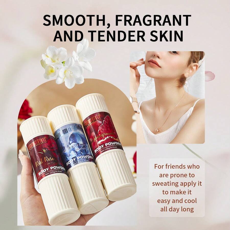 FORMBO Cooling Anti-Perspirant Body Powder Paste 125g / 4.41oz - Long-Lasting Body Powder Deodorant Stick, Suitable For Summer, Daily Outings And Sports - 125g / 4.41oz - View 1