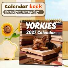 2027 New Calendar, Warm Style Calendar, Owl 1, Birthday, Anniversary Memo, Can Be Placed On Desk Or Hung On Wall, Birthday, New Year Gift For Girls, Back To School Gift - LX-205 - View 3