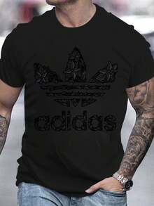 Men T-Shirts - 黑色 - 查看 6