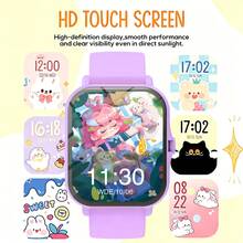 Kids Smart Watch: Supports Wireless Calling, Pedometer, Music Control, Remote Camera, Alarm Clock And More. Compatible With Android/IOS Phones, Equipped With 260mAh Battery. - Multicolor - View 6