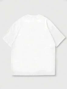 Best Uncle In Spanish,Casual Short Sleeve,Commemorative Gift For Uncle's Holiday,Suitable For Daily Use,Comfortable,SkinFriendly,Modern Fashion Top - 白色 - 查看 3
