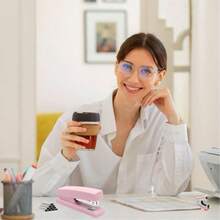 6-In-1 Desktop Organizer Set, Includes Stapler, Scissors And Tape Dispenser | Clutter-Free Office And Study Companion | Space-Saving Gift For Stationery Lovers - Multicolor - View 2