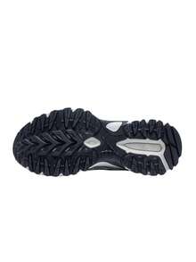 CAMEL CROWN 女款復古慢跑褲，網布緩衝運動鞋，適合日常休閒通勤 - 白/銀白 - 查看 5