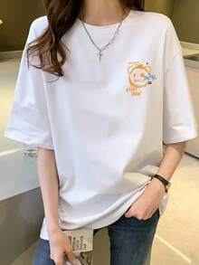 Women T-Shirts - White - View 8