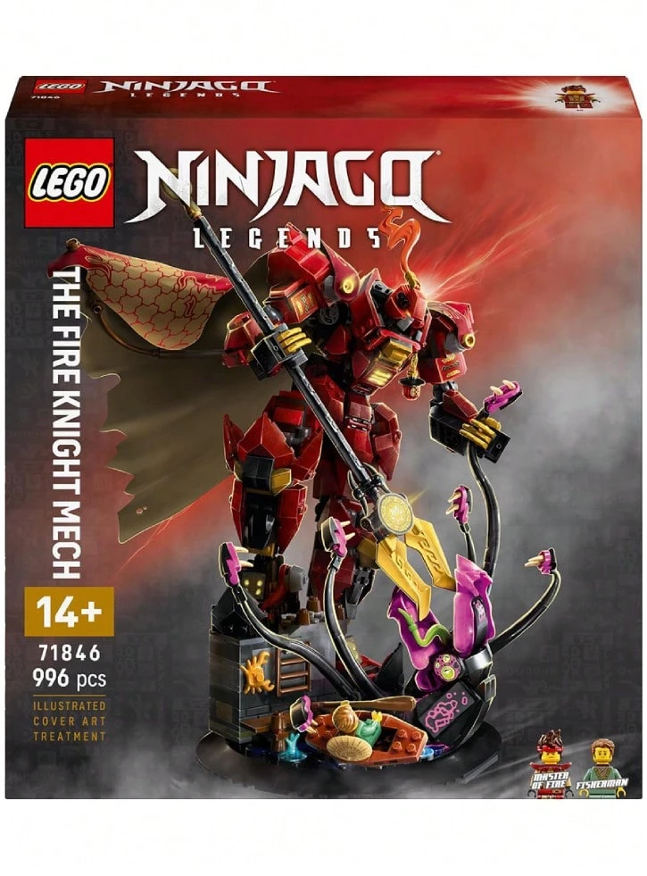 LEGO NINJAGO The Fire Knight Mech (71846) - 彩色 - 查看 1