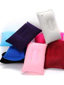 Travel Comfortably Anywhere With This Portable Inflatable Pillow - Perfect For Camping And Flocking! Great Gift For Vacation And Outdoor Use - Multicolor - View 9