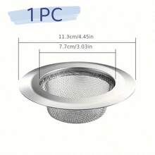 Kitchen Sink Strainer, Stainless Steel Drain Filter, Can Intercept Food Residue And Hair, Suitable For Kitchen, Bathroom And More, Kitchen Utensils - Multicolor - View 12