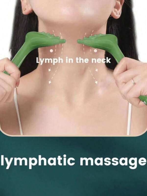1pc Head Massager Back Gua Sha Massage Device Portable Handheld SPA Head Massager Deep Relaxation School Supplies Gua Sha Back Massager Back To School Season Travel Essential Home Necessity