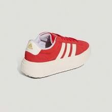 Adidas GRAND COURT PLATFORM CNY Comfortable Casual Sneakers Women's Red - Red - View 5