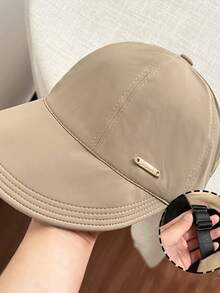 Women's UPF50+ Sun Protection Hat, Wide Brim, Slimming, Equestrian Style Bucket Hat, Suitable For Wearing Masks, Adjustable, Perfect For Summer Outdoor Travel - Multicolor - View 8