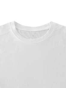 Custom Basic T-Shirt Unisex, Upload Photo & Text, Personalized Birthday & Anniversary Gift Sports - White - View 6