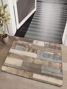 1 Bohemian Style Patterned Kitchen Floor Mat - Rectangular Floor Mat, 100% Polyester Fiber, Perfect For Kitchen, Bedroom, Living Room, And Bathroom Decoration - Multicolor - View 10