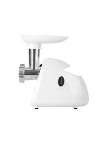 Adler Meat Grinder, Meat Mincer, Sausage Maker, Meat Mincing Machine - Reverse Function, 3 Sieves 3/5/7mm, Sausage Stuffer Attachment, 350W (Max 1500W), Pusher Included, White - EU E Type Plug(220-240V) - View 2
