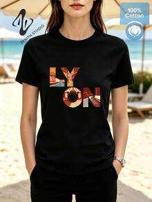 Women T-Shirts - 黑色 - 查看 1