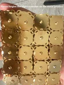 100/50個手工縫製梅花磁性按扣，隱形磁性扣，適用於包包、外套、錢包，DIY隱形按扣，磁性壓扣，金屬隱形縫製扣，鎖扣，適合錢包、包包、衣物、手工藝、DIY配件 - 彩色 - 查看 11