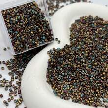 10g/Pack, 1.5/2/2.5/3/4.5mm Picasso Series Glass Beads, Premium Quality With Rich Texture, Suitable For Handmade Beading DIY Crafts, Clothing Weaving, Embroidery And More - 2.0 Picasso Five-color Antique - View 23
