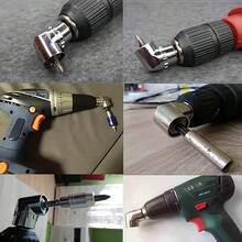 105° Right Angle Drill Adapter, 1/4" Hex Shank Magnetic Bit Extension Bar, Suitable For Electric Screwdrivers And Drills, Narrow Space Drive Accessory - Multiple Styles - View 5
